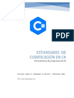 Estándares de Codificación en C#