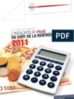 Dossier de Presse de La FAGE - Cout de La Rentrée Étudiante 2011