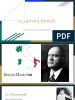 Mussolini fascismo 40