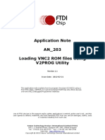 An 203 Loading VNC2 ROM Files With V2PROG Utility