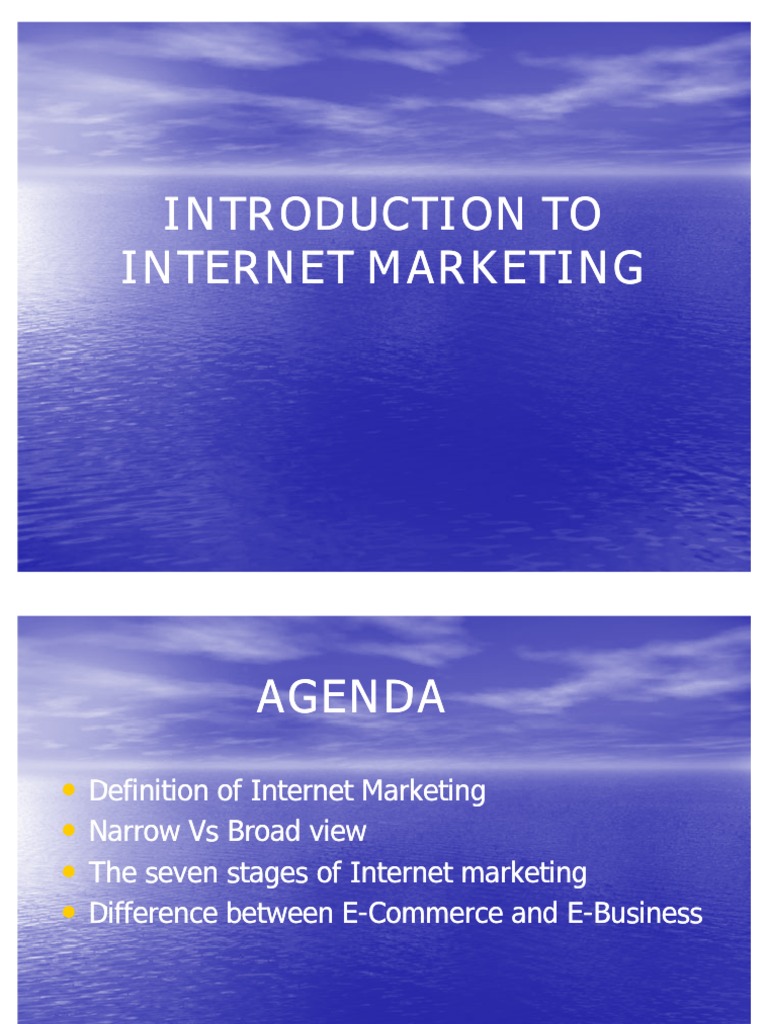 Internet Marketing | PDF | Business