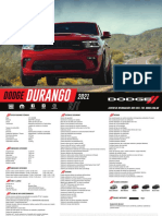 Dodge Durango 2021 Ficha Tecnica