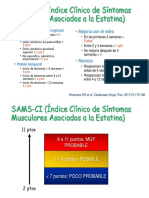 SAMS-CI: índice para síntomas musculares asociados a estatinas
