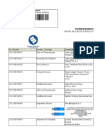 Plantilla Estado Procesos Mercantil