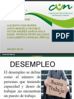 Desempleo Calculo