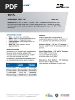 Semi-Hard Triflex ™: Technical Data Sheet