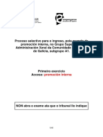 Examen 2019 Do 11 de Maio de 2019 Promoción Interna