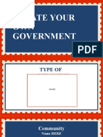 Create Your Own Government - Student Template