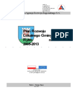 Plan Rozwoju Lokalnego Gminy Rytronalata 20052015