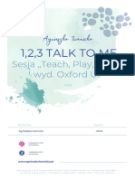 1 2 3 Talk To Me - Teach Play & Shine PDF