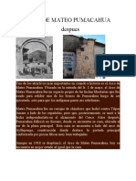 Arco de Mateo Pumacahua, símbolo de la lucha libertaria
