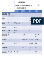 Horario 2023