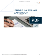 COMPRENDRE LA TVA AU CAMEROUN