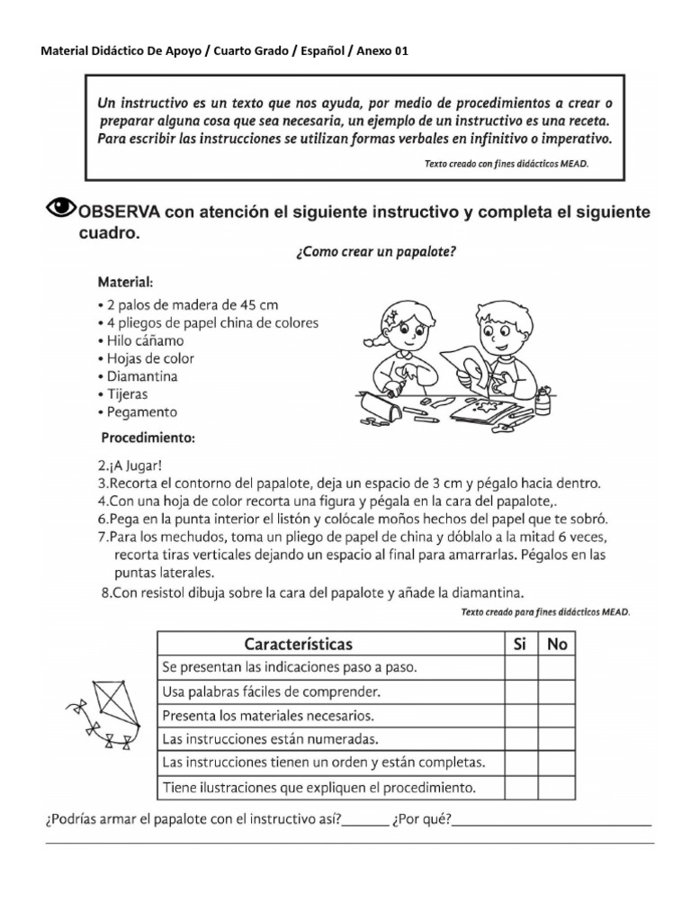 Anexos 4 To Grado | PDF