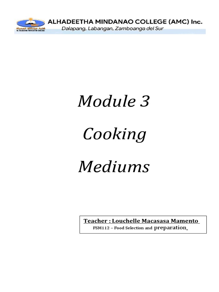 A Guide to Moist and Dry Heat Cooking Methods PDF Grilling Roasting