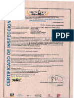 Inspección y certificación de grúa hidráulica