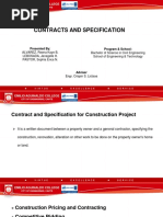 Lesson 1 Contract and Specification