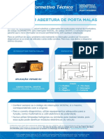 Informativo - Tecnico - Interruptor - Portas Malas