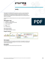 Ev3 Program Description Acceleration of Gravity Enus