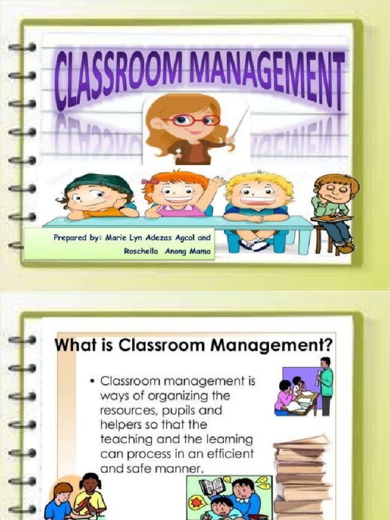 Classroom Management Ppt 1 Pdf