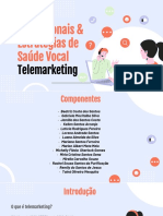 Trabalho Saúde Do Trabalhador - Telemarketing - G1