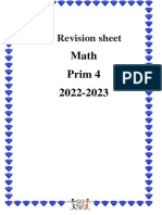 Revisions - Model Exams 2023