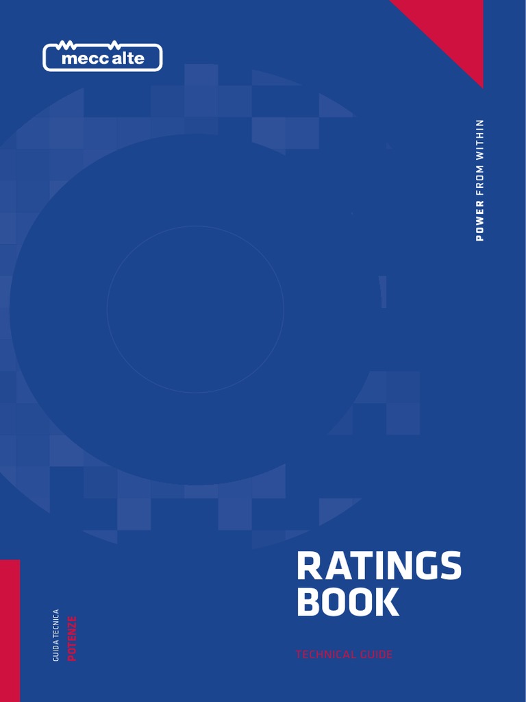 Mecc Alte Alternator Ratings Guide | PDF | Humidity | Electric Generator