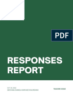 Activity Response Report