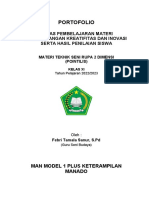 8.1. Portofolio Tugas Pembelajaran Keterampilan Kreatif Dan Inovatif