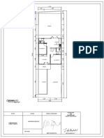 Denah Rumah Poton Pak Ibrahim Kav 3 Lt.1