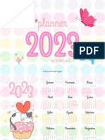 Planner Mensal 2023