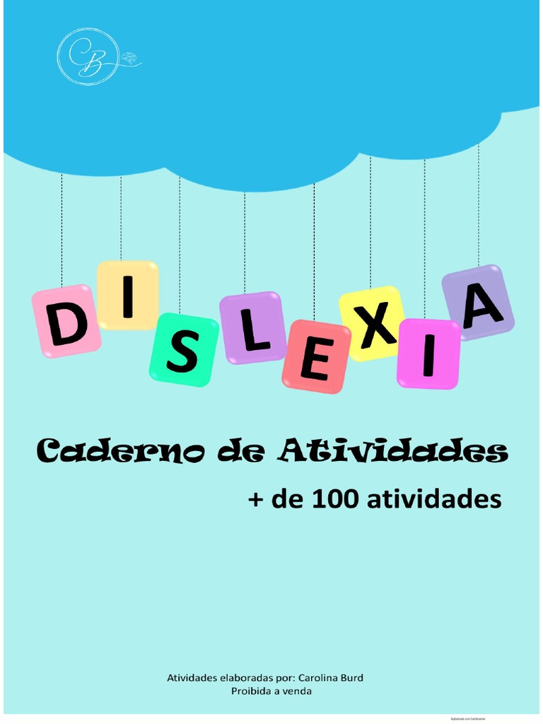 Dislexia Caderno Atividades | PDF