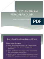 Kontribusi Islam Terhadap Peradaban Dunia