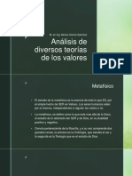 Análisis de Diversos Teorías de Los Valores