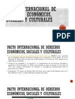 Pacto Internacional de Derechos Económicos, Sociales y