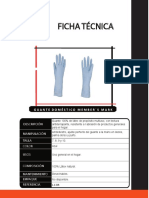 F 23 - Guantes de Latex Member S Mark