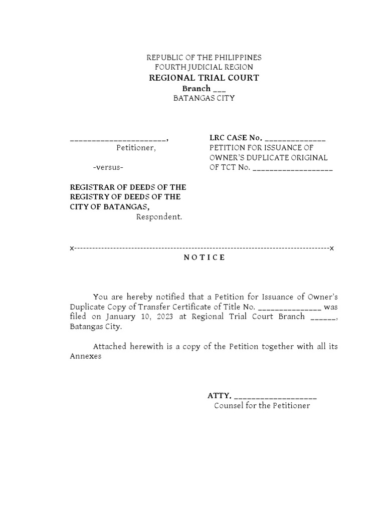 philippine-court-petition-for-duplicate-land-title-pdf