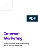 Internet Marketing Assignment 1
