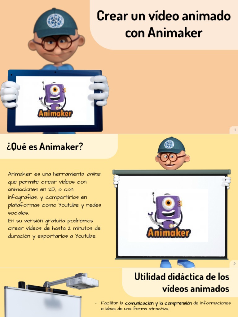 Tutorial Animaker | PDF | Youtube | Comunicación