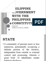 Philippine Government and Constitution