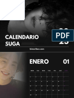 Calendario Suga