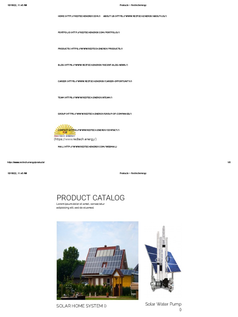 7 5 Solar Water Pump System | PDF | Sustainable Energy | Renewable Energy