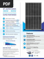 400w Mono Half Cut Cell Solar Panel