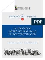 Educacion Intercultural Nueva Constitucion