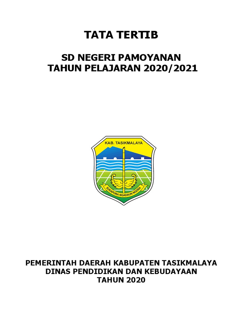 Tata Tertib SD Negeri Pamoyanan 2021 | PDF