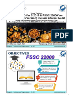 Materi Training FSSC 22000 Ver 5, FSSC 22000 Ver 5.1 & Internal Audit