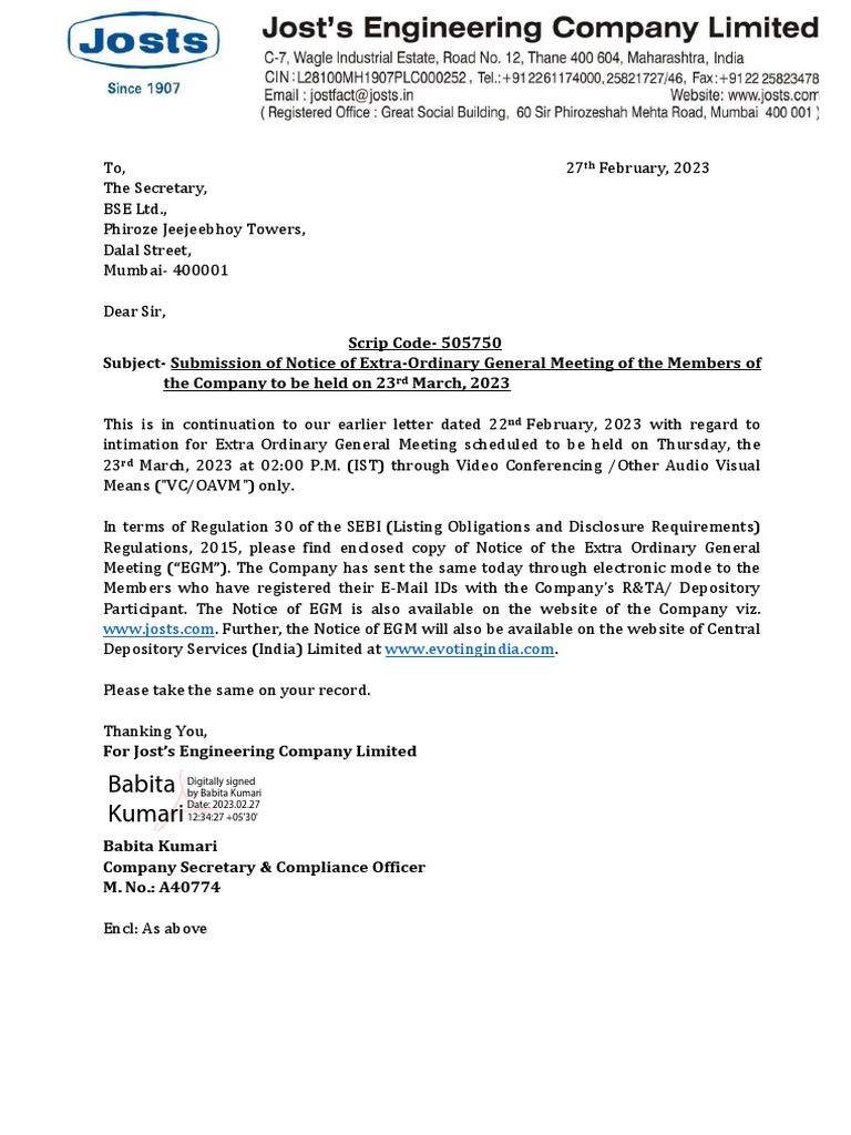 50 100 Full Agm Egm 20230227 | PDF | Electronic Voting | Login