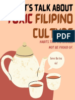 Let's Talk About Toxic Filipino Culture