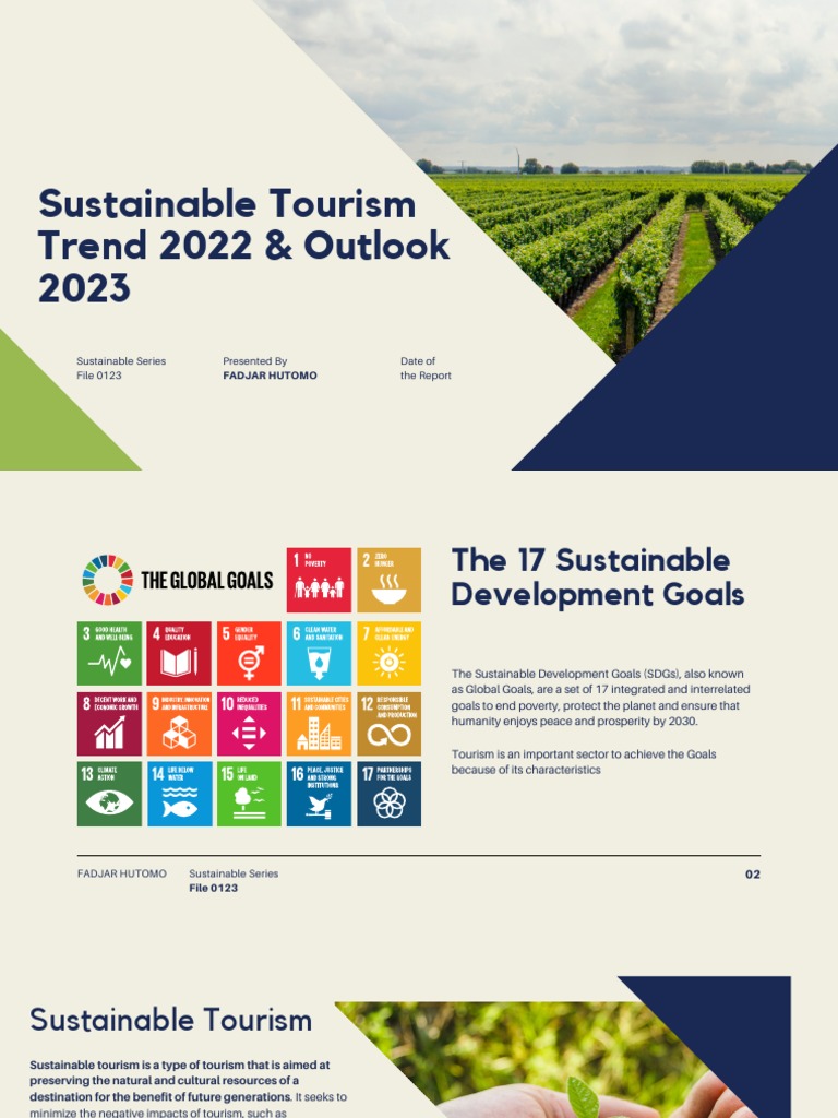 Sustainable Series 0123 - Sustainable Tourism Trend 2022 and Outlook ...