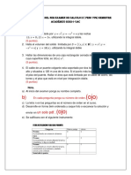 2da Recuperacion Del 3er Examen de CALCULO II 2022-I-UAC ING Ambiental